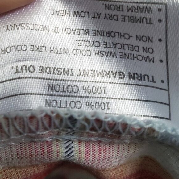 Ariat Womens XL Shirt Long Sleeve Button Front Multicolor Plaid Western Metallic - Picture 6 of 6